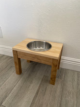 Load image into Gallery viewer, Single Bowl - Raised Dog Bowl Stand
