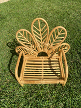Load image into Gallery viewer, Rattan Bench, Rattan Toddler Chair, Rattan Doll Bench