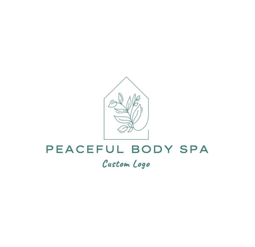 Peaceful Body Spa - Custom Logo
